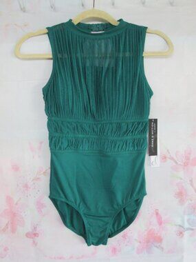 Leotard DanznMotion New PA MA LA or XL Women's Dance Ballet Jazz Costume Green